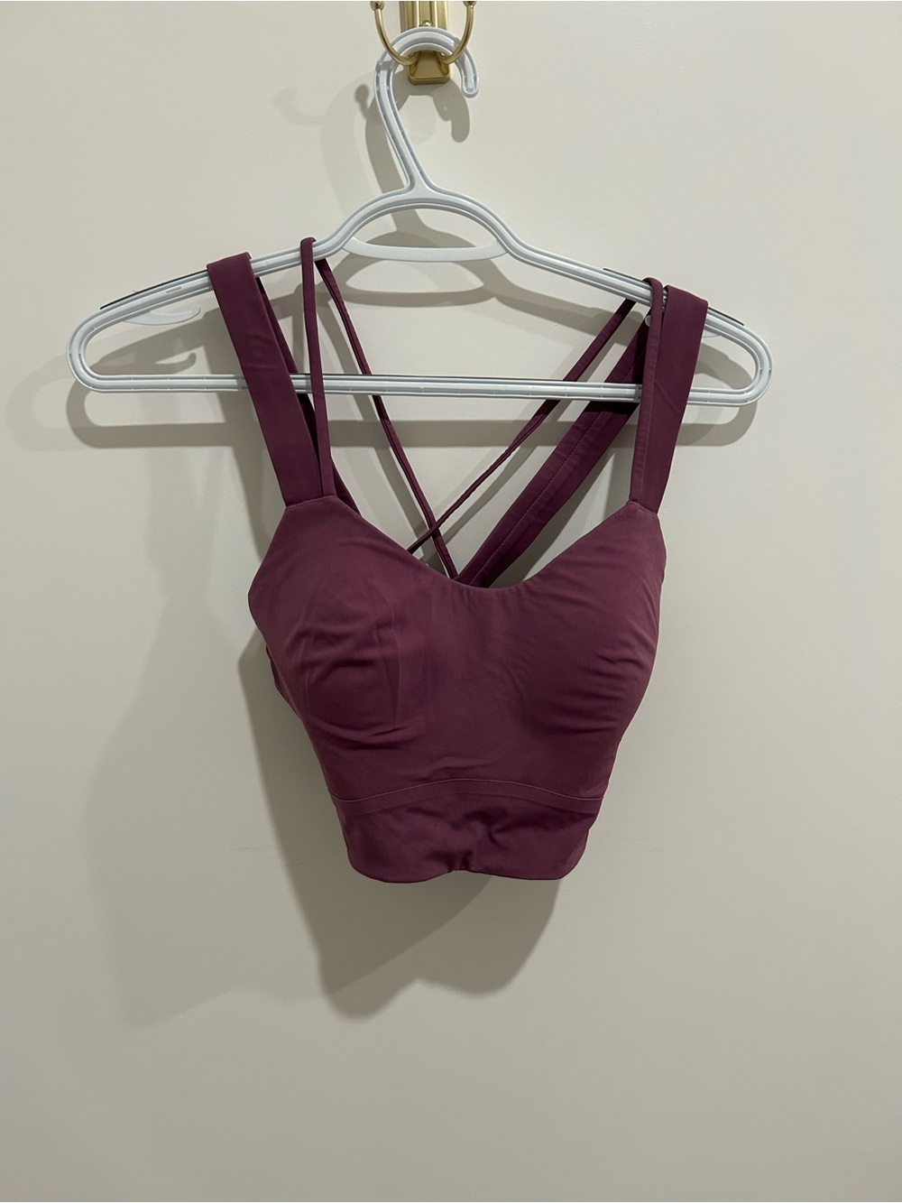 lululemon athletica Plum Supportive Plunge Bralette